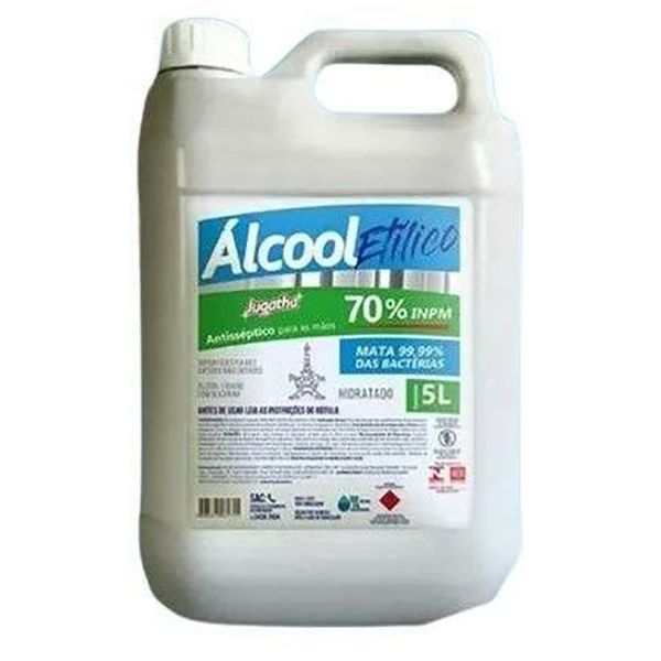 ALCOOL GEL 70% JGTSSEPT GEL JUGATHA 5L