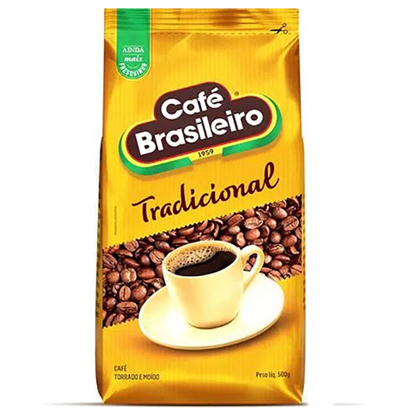 CAFE BRASILEIRO TRAD STAND PACK 500G
