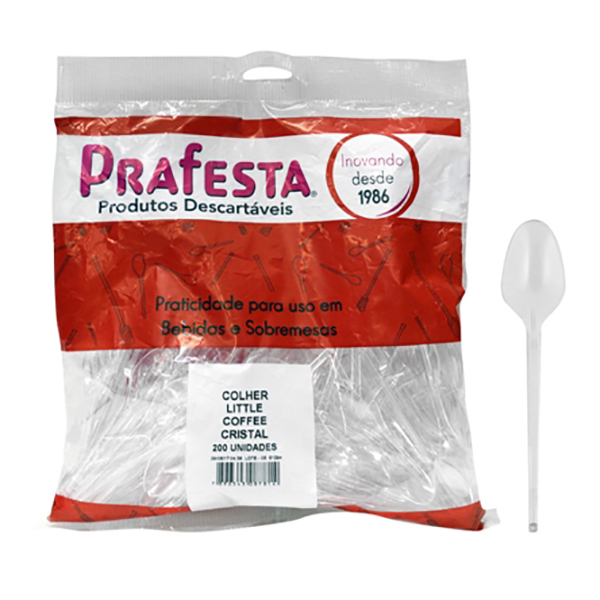 COLHER PLÁSTICA P CAFÉ