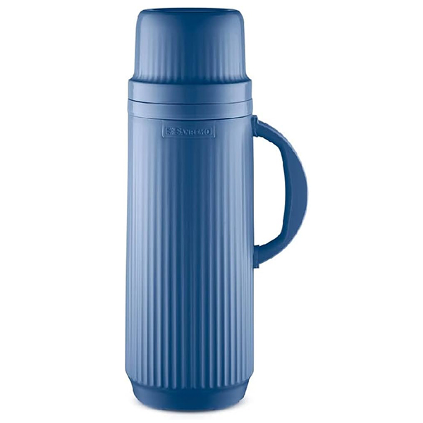 GARRAFA TERMICA SANREMO PLAST 1L AZUL