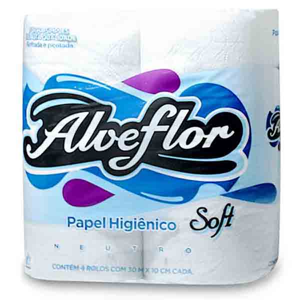 PAPEL HIGIENICO ALVEFLOR 30M