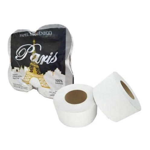 PAPEL HIGIENICO ROLAO 100CEL PARIS C8 RL FS