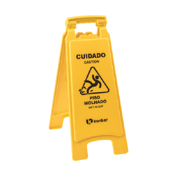 PLACA DE SINALIZAÇÃO PISO MOLHADO