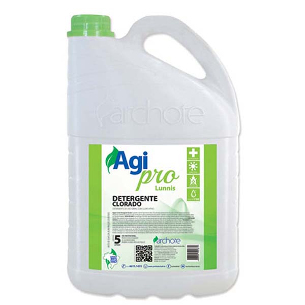 DETERGENTE 5L CLORADO LUNNIS AGIPRO