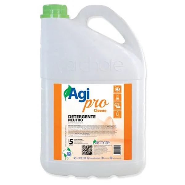 DETERGENTE 5L NEUTRO CONC CLEENE AGIPRO