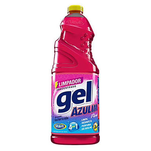 LIMPADOR GEL 2L FLORAL AZULIM START
