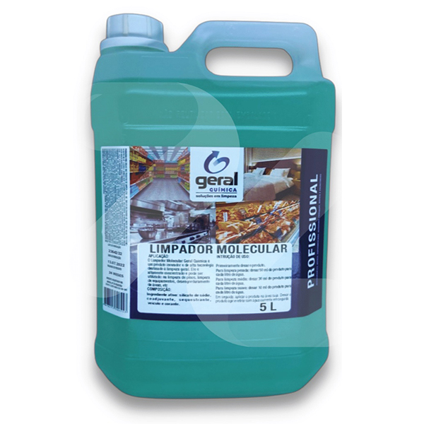 LIMPADOR MOLECULAR – 5 LTS GERAL QUIMICA