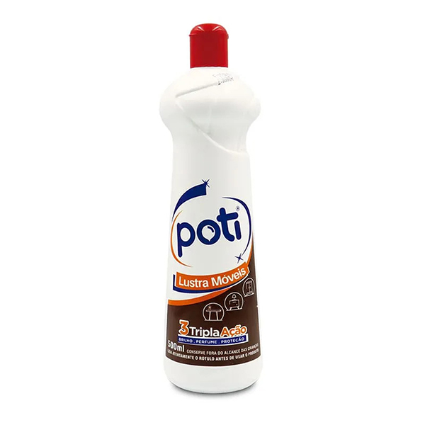 LUSTRA MOVEIS 500ML FLORAL POTI