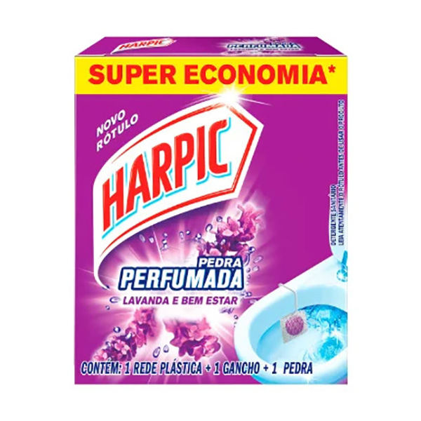 PEDRA SANIT 20G LAVAND HARPIC AROMA PLUS