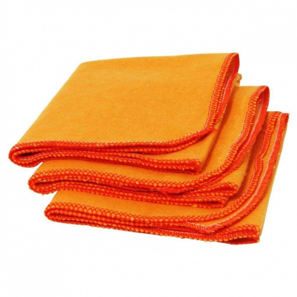 FLANELA 28X28 LARANJA